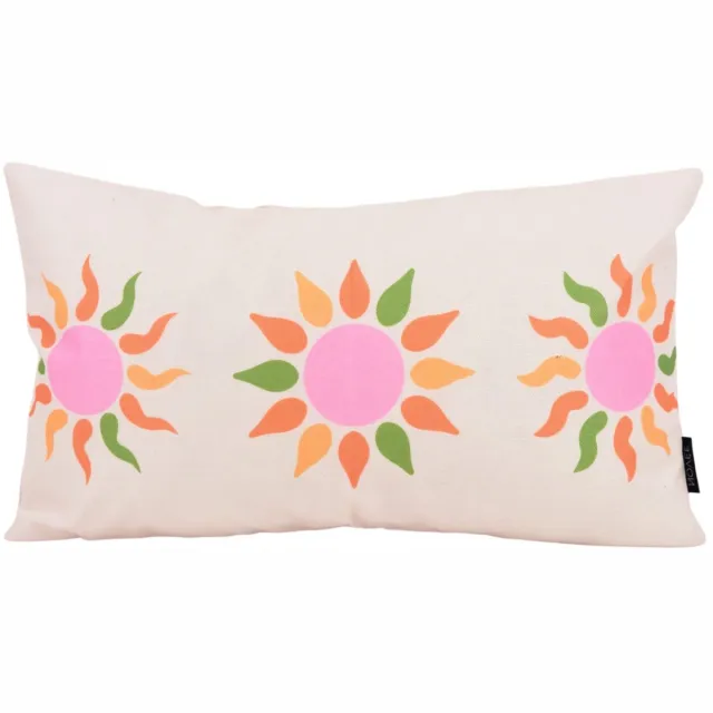 NOVÉE Color Suns - Outdoor Kussenhoes | 30x50 cm | Katoen/Polyester Multi