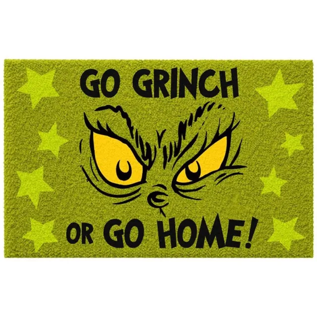 THE GRINCH Go Grinch - or Go Home Unisex Deurmat - meerkleurig - Standard multicolor