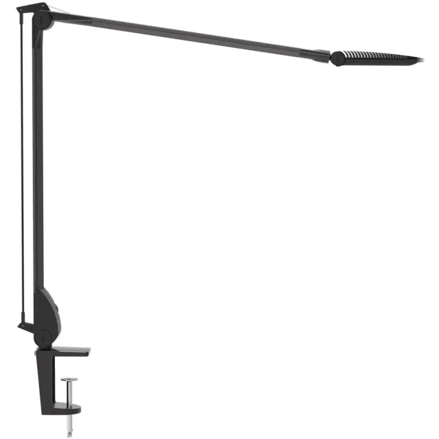 Maul MAULoptimus Bureaulamp - LED - Aluminium - Antraciet - Dimbaar - Tafellamp met Klem anthraciet|zilver