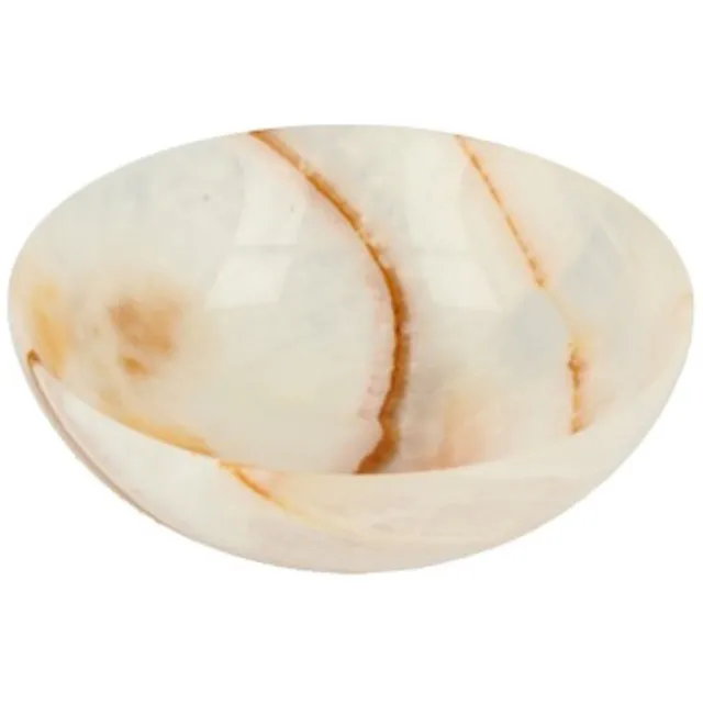 Ruben Robijn Aragoniet (Onyxmarmer) schaal 15 cm Bruin / groen