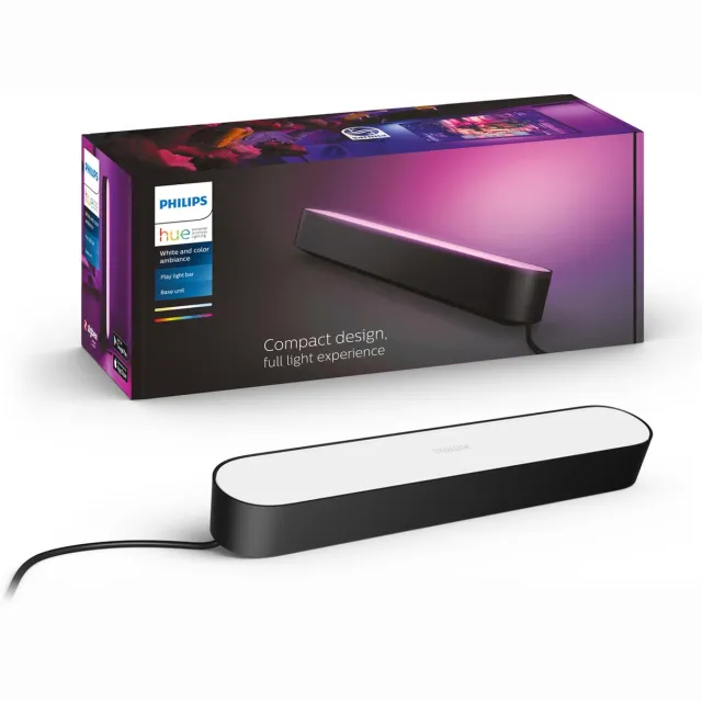 Philips Hue Play lightbar - wit en gekleurd licht - zwart - 1-pack - basis