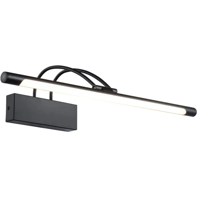 Maytoni schilderijlamp Finelli LED – zwart, metaal, 800 lm