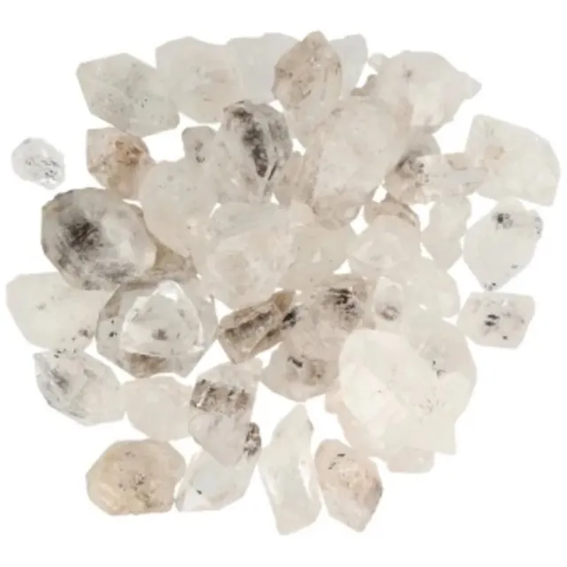 Ruben Robijn Herkimer diamant ruw 100 gr. Transparant