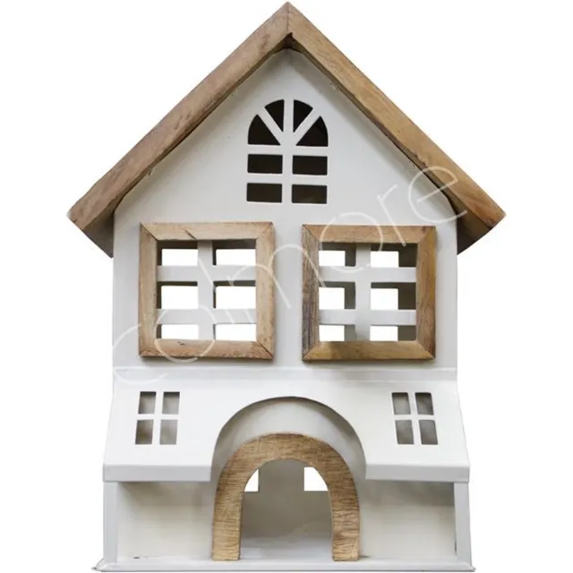 Diga Colmore Lantaarnhuis metaal hout beige