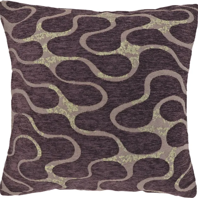 Unique Living Sierkussen Lux 45x45cm - Dark Purple Paars