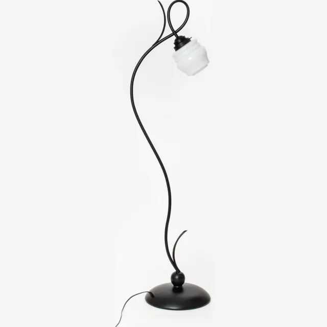 Coloured by Art Lovely Vloerlamp Bloemknop Moonlight - Art Deco Trade Zwart