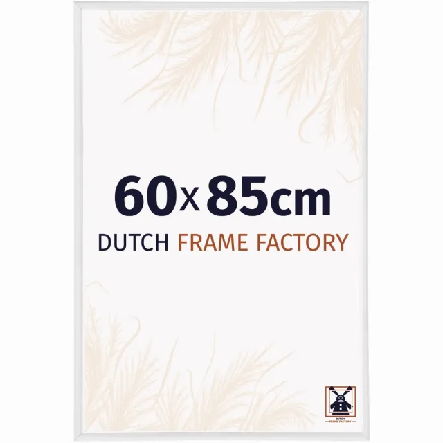 Dutch Frame Factory Fotolijst 60x85 cm - Kunststof - Wit Hoogglans - Angers