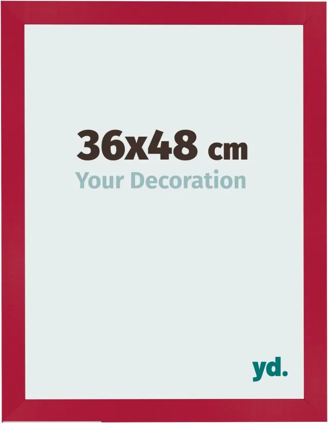 yd. Your Decoration - Fotolijst 36x48 cm - MDF - Rood - Bologna