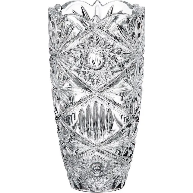 Crystalite Bohemia Vaas crystalite NOVA OLD / Miranda "B" 20 cm. Transparant