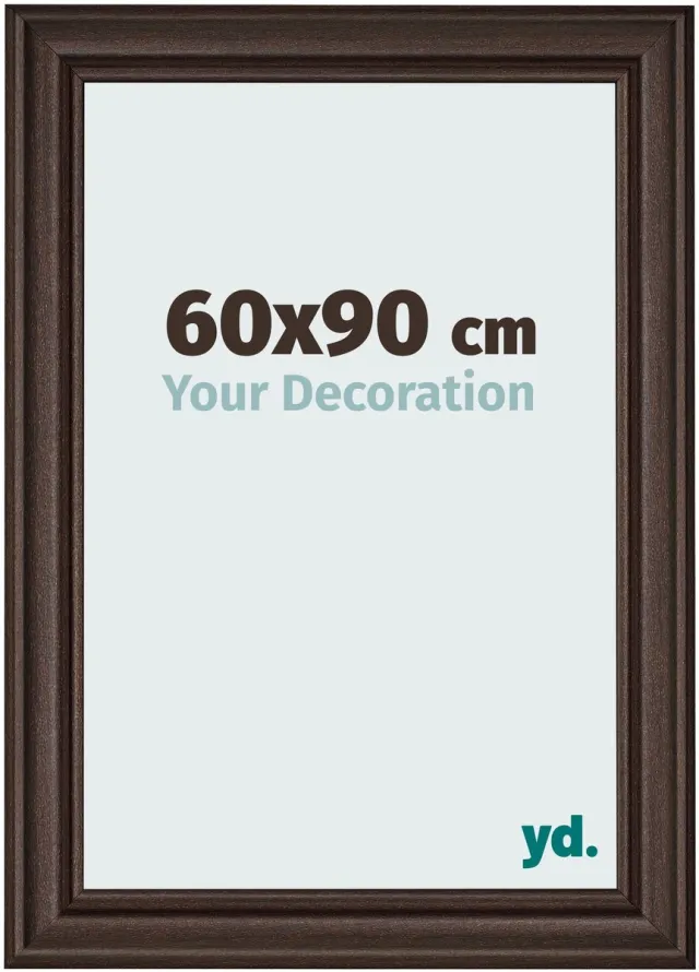 yd. Your Decoration - Fotolijst 60x90 cm - MDF - Eiken Donker - Lazio