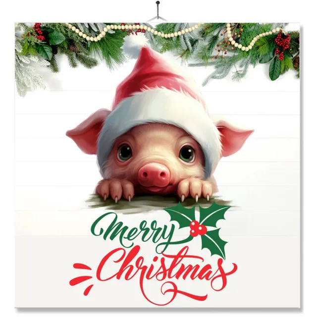 MC Living Tegel Met Opdruk | Kerst | Geschenk | Merry Christmas Dier Ontwerp 5