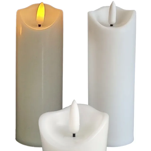 Hangzhou A Link Star Technology Hangzhou A Link Star - LED Kaars - 12,5cm - Beweging Vlam - Voor Binnen en Buiten Wit