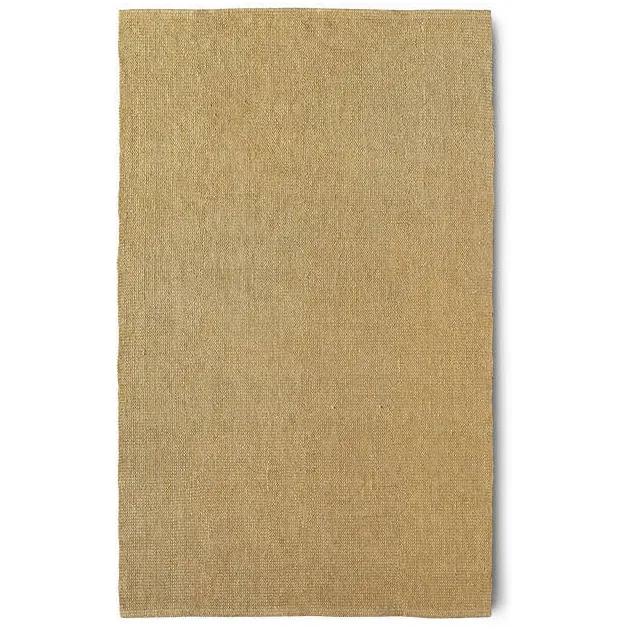 HKLIVING jute vloerkleed mosterd