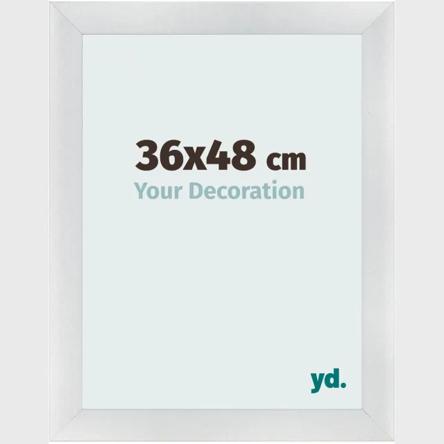 yd. Your Decoration - Fotolijst 36x48 cm - MDF - Zilver Mat - Pisa