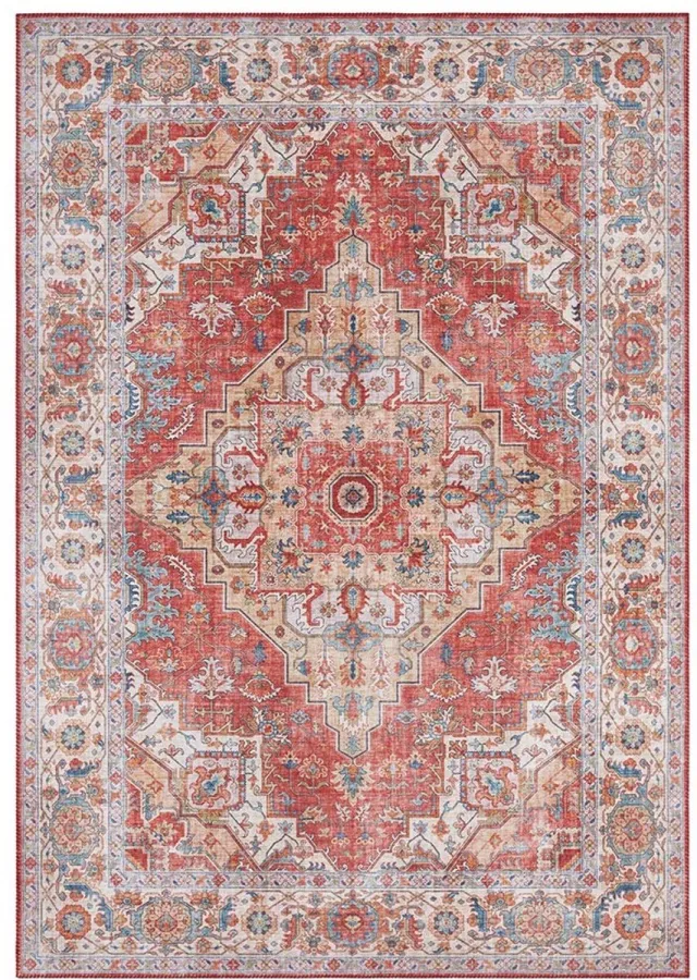 Nouristan Vintage tapijt oosterse look - duurzaam en onderhoudsvriendelijk - 1 stuk - roze beige