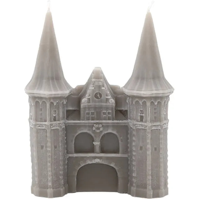 VONK! Waterpoort kaars Taupe
