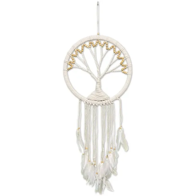 Ruben Robijn Dromenvanger - Tree of life 30 cm beige kralen n.n.b