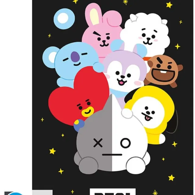 ABYSTYLE Poster BT21 - Characters 61x91,5cm Divers