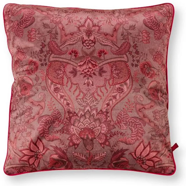 Pip Studio Kyoto Festival Kussen - Woondecoratie - Donkerroze - 50x50cm donker roze