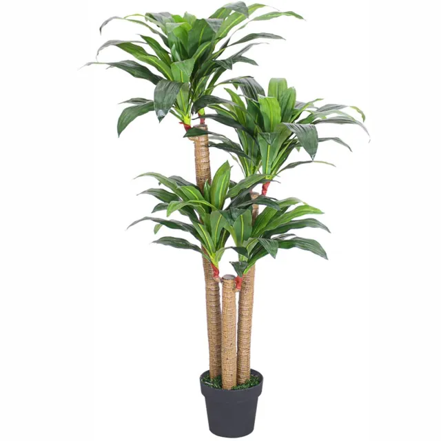 Decovego Kunstmatige Valse Drakenboom Plant Decoratie Bininnen 140cm DECOVEGO