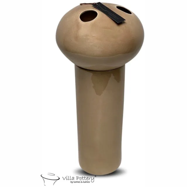 Villa Pottery Marrakech Vaas Creme D25 x crème