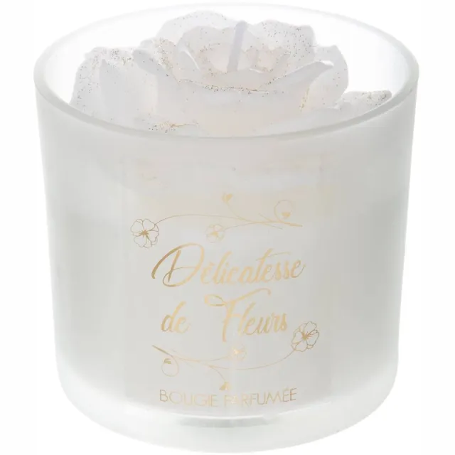 Atmosphera Créateur d'intérieur® Bougie Parfumée Fleur Blanc