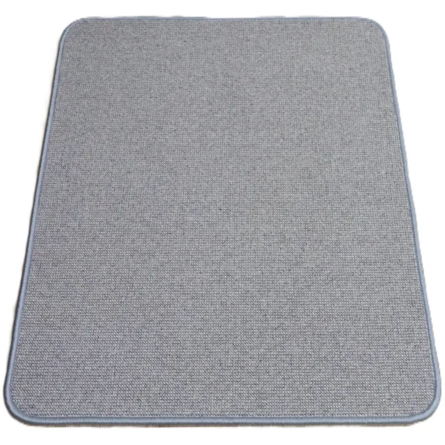 Prima Wollen Vloerkleed - Diva - Deurmat - grijs - beige - 70x90cm
