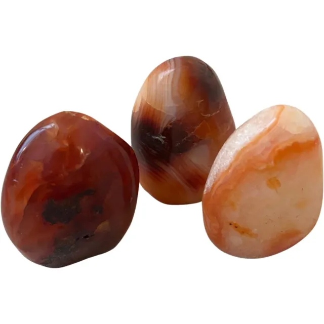 Ruben Robijn Carneool sculptuur 100-150 gram (Madagaskar) Oranje