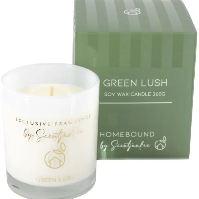 Homebound Geurkaars Green Lush 260g
