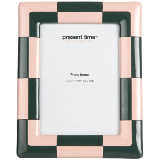 Present Time Firenze fotolijst - alpinegroen/zachtroze alpinegroen, zachtroze