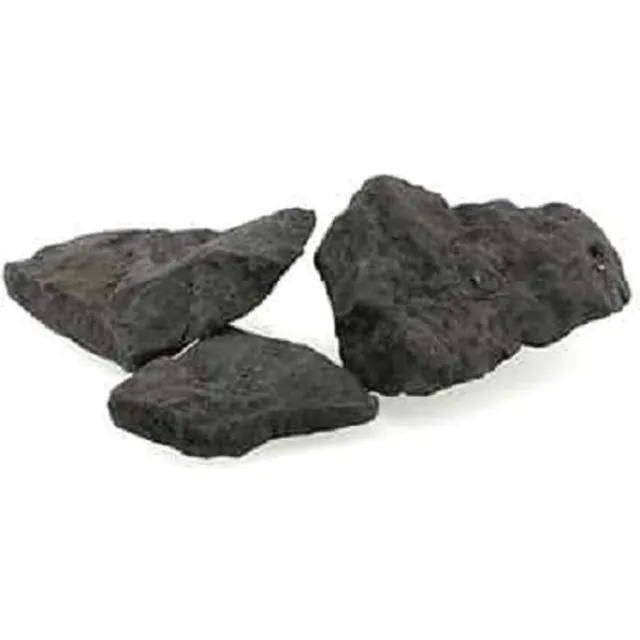 Ruben Robijn Ruwe Edelsteen Shungiet (1 kg) Zwart