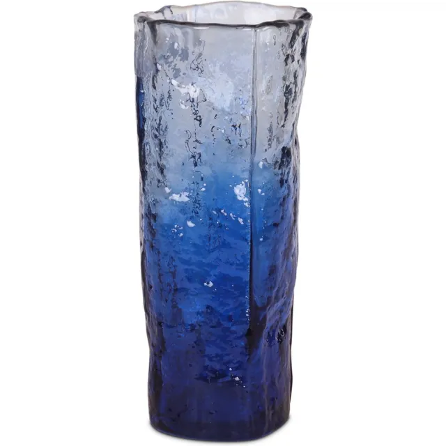 Gert Snel Vaas glas blauw 25x10