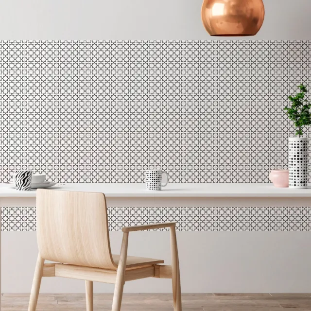Ambiance Sticker Zelfklevende muurtegelstickers voor keuken en badkamer - 60 Oosterse Oujda tegelstickers - 60 stickers 15x15cm Multi color