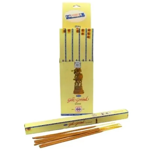 Green Tree Candle Satya Geet Govind Natural Incense (25x10 gr.) Multicolor