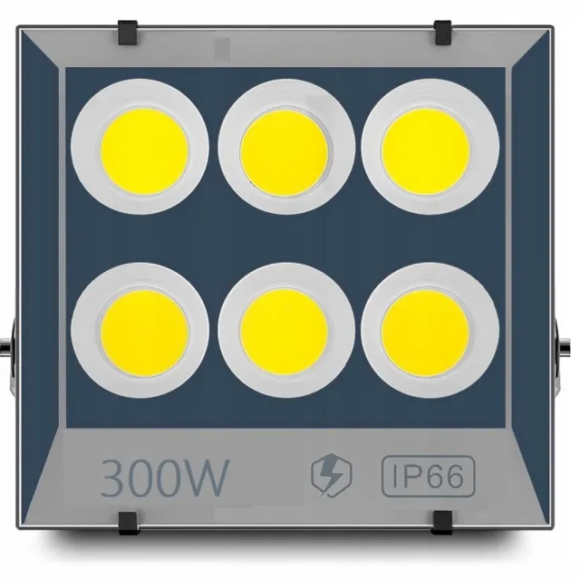 LedClick HALOGEEN LED LAMP 300W BOUW TUIN MAGAZIJN REFLECTOR zwart