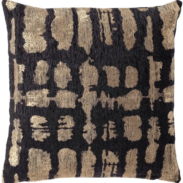 Hoii DELPHINE | sierkussen 45x45 cm | Raven | zwart | Hoii