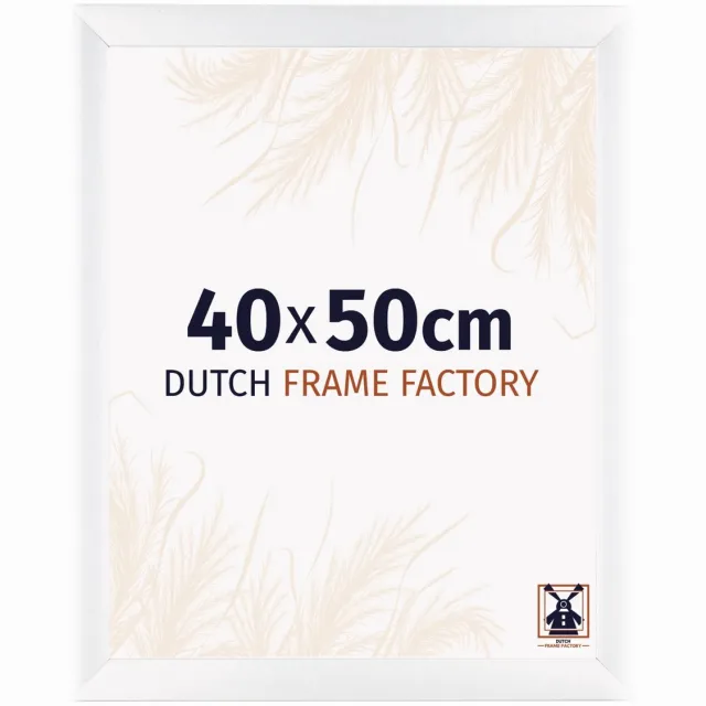Dutch Frame Factory Fotolijst 40x50 cm - MDF - Wit Mat - Praag