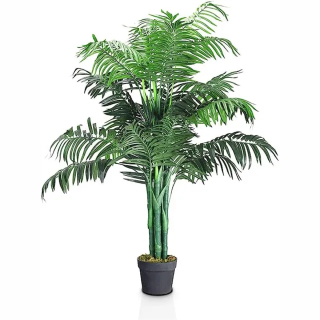 KOMFOTTEU 110 cm hoog Kunstplant, kunstboom, kamerplant met bloempot, decoratieve plant, bureauplant, modieus, kamerplant groente