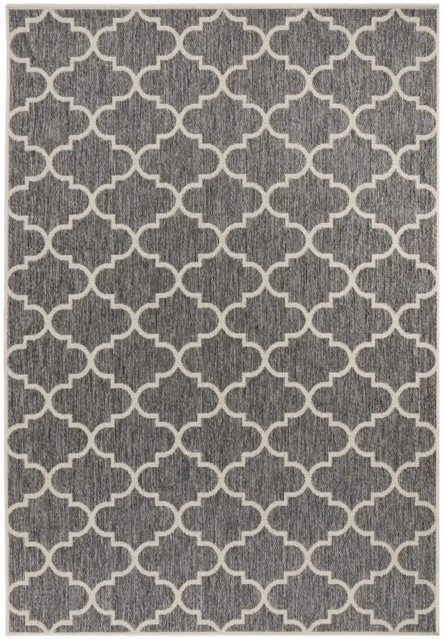 Dutch XXL Sisal Vloerkleed | Tapijt | Casa | Geometrisch | Zilver