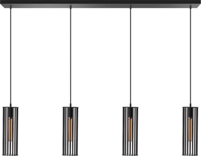 Expo Trading Holland bv ETH Hanglamp Birdy balk 120cm / Zwart