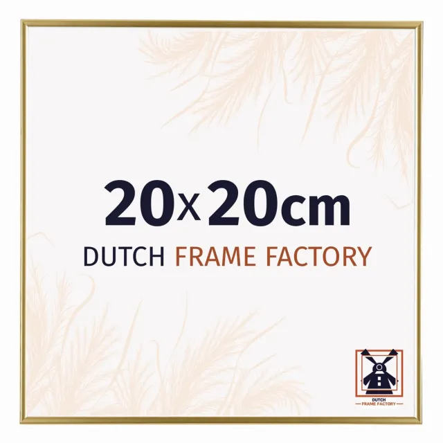 Dutch Frame Factory Fotolijst 20x20 cm - Kunststof - Goud - Easy