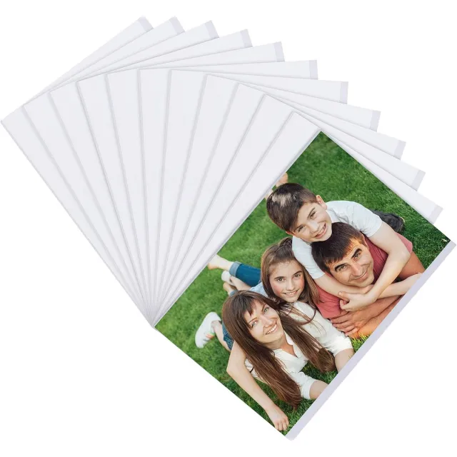 Famanu Set van 12 magnetische koelkast fotolijstjes 10x15cm WIT