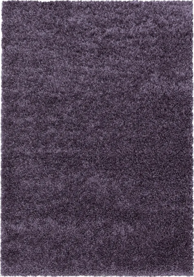Muratap Monaco Soft Shaggy Hoogpolig Vloerkleed Lila / Paars- 140x200 CM
