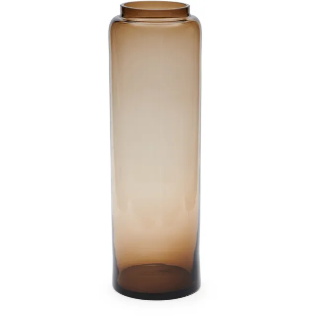 Riviera Maison RM Tall Vase - Vaas - Glas - Brown - 20.0 x 20.0