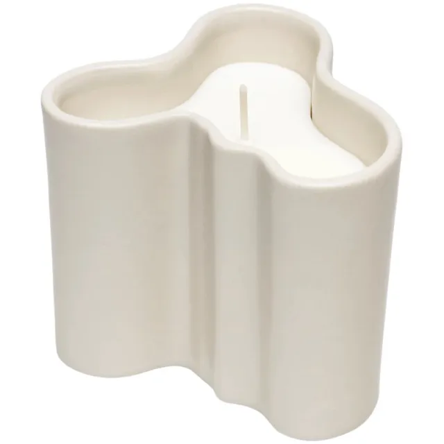 Iittala Alvar Aalto geurkaars 8cm sand wit