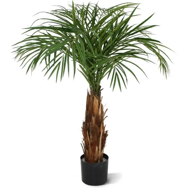 maxifleur Kunstplanten Areca Palm op stam 120cm Groen