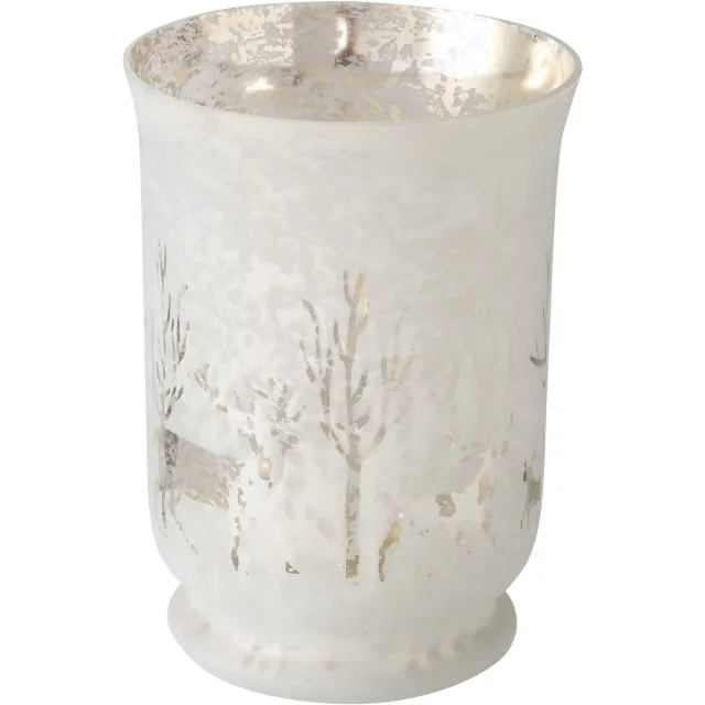 MamboCat B. Windlicht Winta 4 rendieren, D 14,00 cm, H 20,00 cm - 2025128 veelkleurig