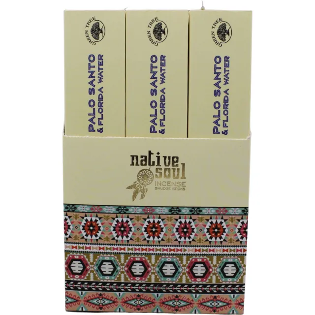 Green Tree Candle Wierook Native Soul Palo Santo & Florida Water Bruin