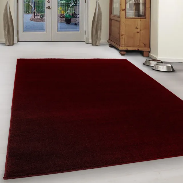 Muratap Basics Effen Vloerkleed Rood Laagpolig- 240x340CM