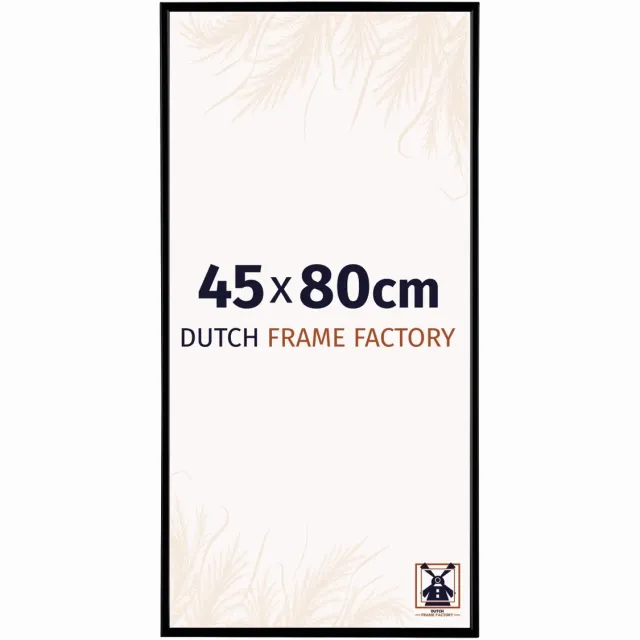 Dutch Frame Factory Fotolijst 45x80 cm - Kunststof - Zwart Mat - Easy